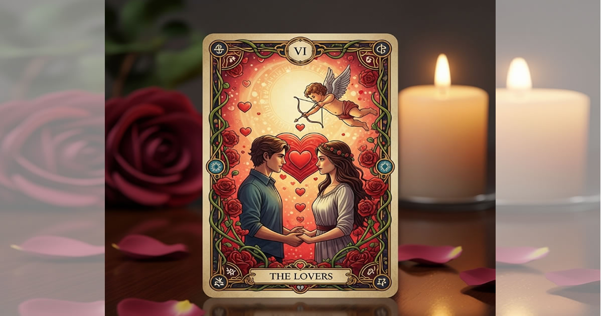 Couples tarot reading session